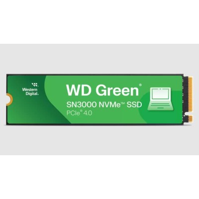 Твердотільний запам’ятовувальний пристрій накопичувач (SSD) G4 M.2 NVME 1TB GREEN SN3000 WDS100T4G0E WDC