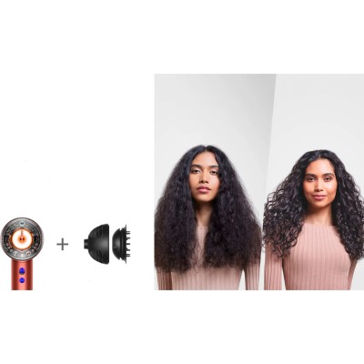 Фен Dyson Supersonic HD16 Nural Strawberry Bronze/Blush Pink (561725-01) з боксом EU