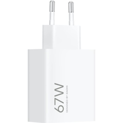 Зарядний пристрій Xiaomi 67W HyperCharge (Type-A) (BHR07SKEU) білий Зарядний пристрій Xiaomi 67W HyperCharge (Type-A) (BHR07SKEU) білий