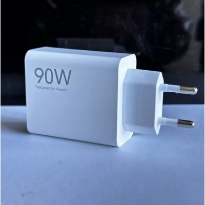 Зарядний пристрій Xiaomi 90W HyperCharge Combo (Type-A) (BHR07ZBEU) білий + кабель USB-C