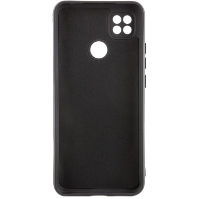 Чохол TPU GETMAN Liquid Silk Full Camera для Xiaomi Redmi 9C Чорний / Black