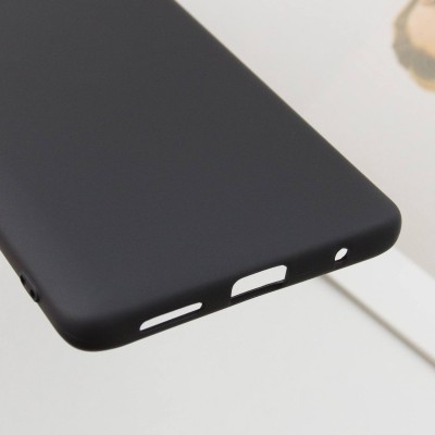 Чохол TPU GETMAN Liquid Silk Full Camera для Xiaomi Redmi Note 10 Pro / 10 Pro Max Чорний / Black
