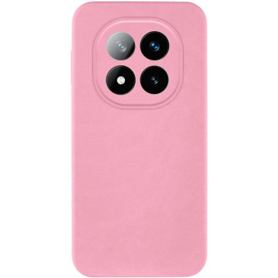 Чохол TPU GETMAN Liquid Silk Full Camera для Xiaomi Redmi Note 14 Pro 4G Рожевий / Pink