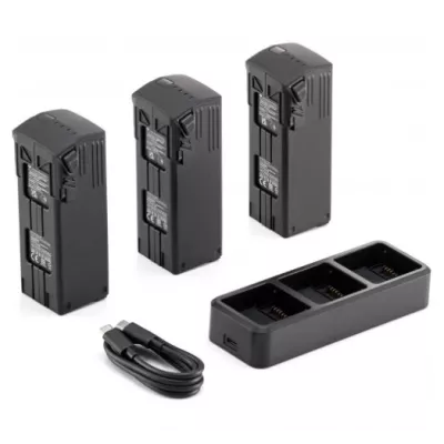 3 акумулятори та зарядний пристрій DJI Mavic 3 Enterprise Series Battery Kit (CP.EN.00000421.01)