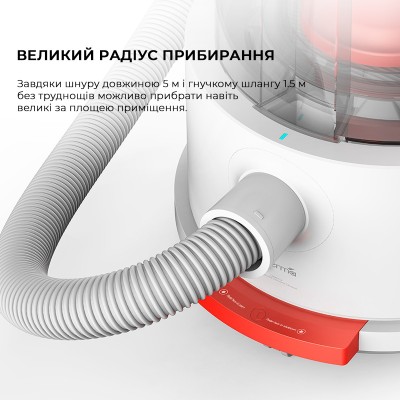 Пилосос без мішка Deerma Vacuum Cleaner TJ200 (Wet and Dry)