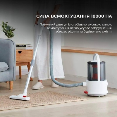 Пилосос без мішка Deerma Vacuum Cleaner TJ200 (Wet and Dry)
