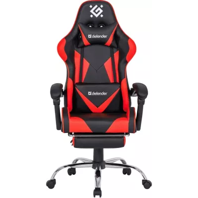 ігр. крісло DEFENDER Pilot, Black/Red (64354)