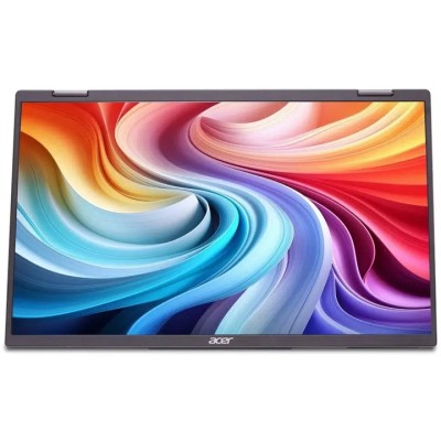 Монiтор ACER 15.6" Dual Portable PD163Qbmiuux (UM.ZP3EE.008) IPS FHD MiniHDMI 2*USB-C VESA MM Silver