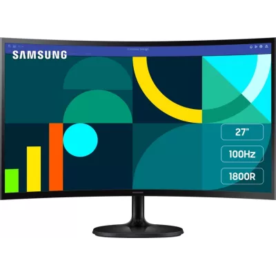 Монiтор TFT SAMSUNG LS27D360GAIXCI VA/FHD/HDMI/VGA/4ms/100Гц /CURVED (рідкокристалічний телевізор)