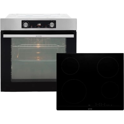 вбуд. компл. GORENJE духова шафа BO6737E02X + вар. поверхня ECT41SC