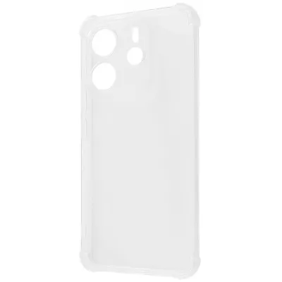 Чохол WXD Силікон 0.8 mm HQ Xiaomi Redmi Note 14 4G (European) clear