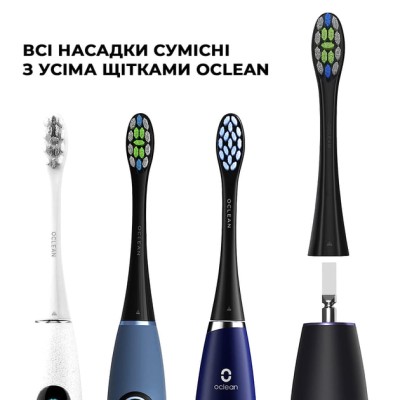 Насадка Oclean PW07 повсякденна м'яка блакитна 2 шт