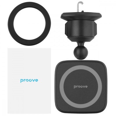 Автомобільний тримач Proove Block Magnetic Air Outlet Car Mount (CHMA00000001) Black