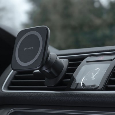 Автомобільний тримач Proove Block Magnetic Air Outlet Car Mount (CHMA00000001) Black