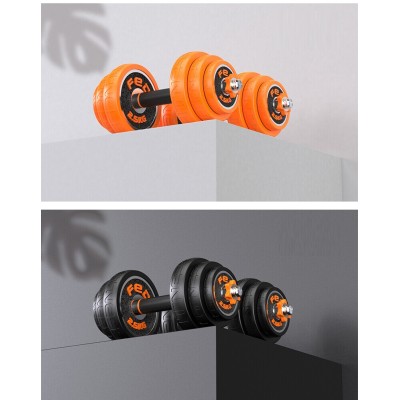 Гантелі FED набірні з функцією штанги 30KG (2*15кг) Black FED-8007