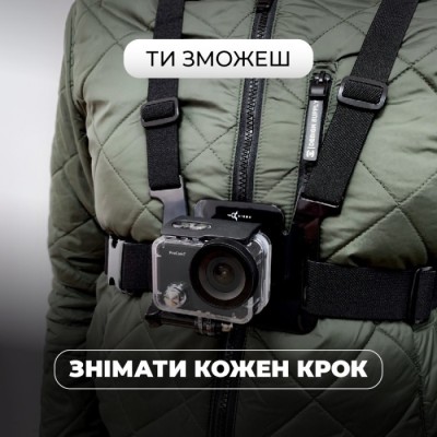 Екшн-камера AIRON Набір блогера 30 в 1: екшн-камера ProCam 7 Black з аксесуарами
