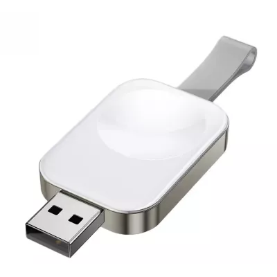 Безпровідний Зарядний пристрій ESSAGER Yibay Smart Watch Wirless Charger With USB A Port (EWXA-YB02-Z) White