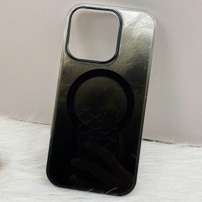 Чохол TPU Shiny Mountain (MagFit) для Apple iPhone 13 Pro Max (6.7") Black