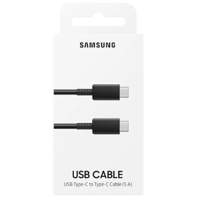 Кабель Samsung USB Type-C ↔ USB Type-C (100 Вт) EP-DN975BBRGRU Black
