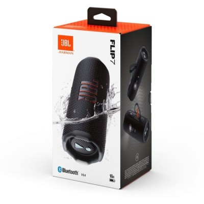 Портативна акустика JBL Flip 7 (JBLFLIP7BLK) Black