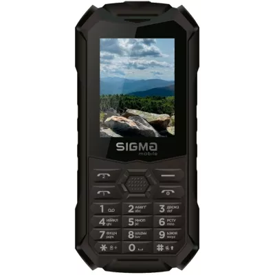 Телефон Sigma Mobile Х-treme PV68 Black