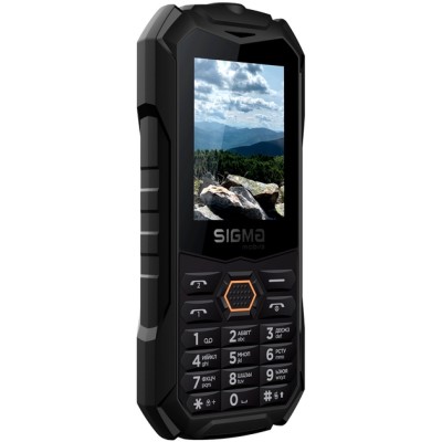 Телефон Sigma Mobile Х-treme PV68 Black-Orange