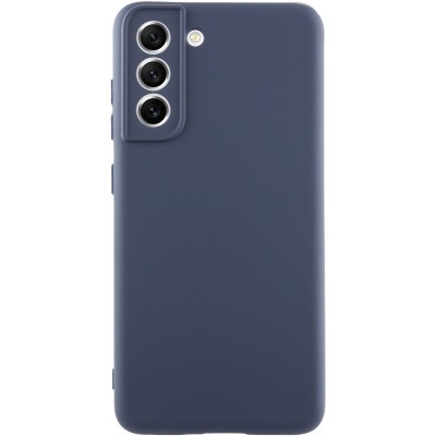 Чохол Silicone Cover Lakshmi Full Camera (AA) для Samsung Galaxy S22 Синій / Midnight Blue