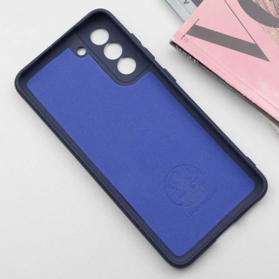 Чохол Silicone Cover Lakshmi Full Camera (AA) для Samsung Galaxy S22 Синій / Midnight Blue