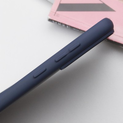 Чохол Silicone Cover Lakshmi Full Camera (AA) для Samsung Galaxy S22 Синій / Midnight Blue