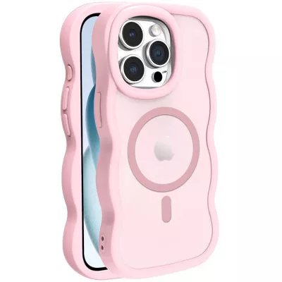 Чохол TPU+PC Undine with MagSafe для Apple iPhone 13 Pro (6.1") Pink