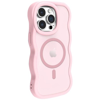 Чохол TPU+PC Undine with MagSafe для Apple iPhone 13 Pro (6.1") Pink