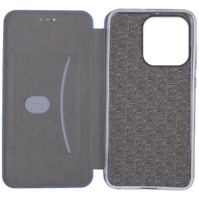 Шкіряний чохол-книжка Classy для Xiaomi Redmi Note 14 4G (Int. version) Синій