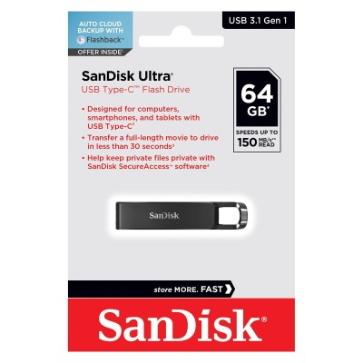Флеш-пам'ять (накопичувач USB) USB-C 64GB SDCZ460-064G-G46 SANDISK