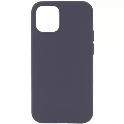Чохол Silicone Case Full Protective (AA) NO LOGO для Apple iPhone 11 Pro Max (6.5") Сірий / Dark Gray