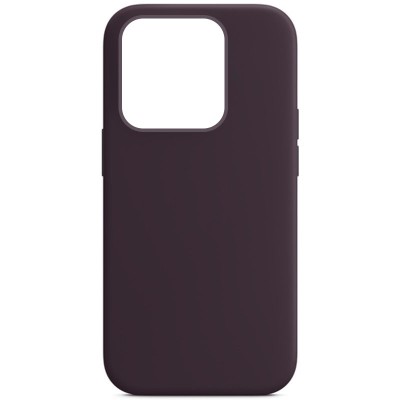 Чохол Silicone Case Full Protective (AA) NO LOGO для Apple iPhone 14 Pro Max (6.7") Фіолетовий / Elderberry
