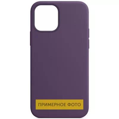 Чохол Silicone Case Full Protective (AA) NO LOGO для Apple iPhone 16 Plus (6.7") Фіолетовий / Amethyst
