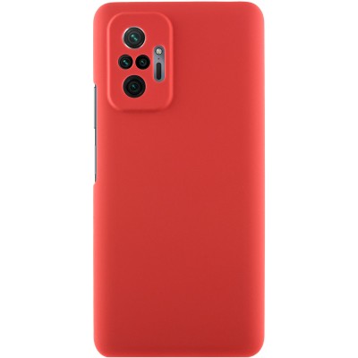 Чохол TPU GETMAN Liquid Silk Full Camera для Xiaomi Redmi Note 10 Pro / 10 Pro Max Червоний / Red