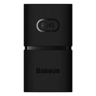 RJ45 конектор Baseus AirJoy Series Network Cable Connector (2шт/уп) B00131100111-00 black