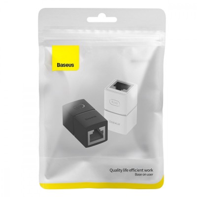RJ45 конектор Baseus AirJoy Series Network Cable Connector (2шт/уп) B00131100111-00 black