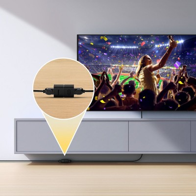 RJ45 конектор Baseus AirJoy Series Network Cable Connector (2шт/уп) B00131100111-00 black