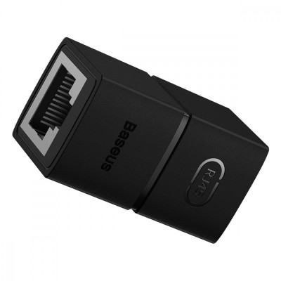 RJ45 конектор Baseus AirJoy Series Network Cable Connector (2шт/уп) B00131100111-00 black