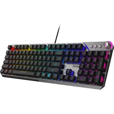 Клавіатура GAMING BLACK UA STRIKE 600 SILENT UA MSI