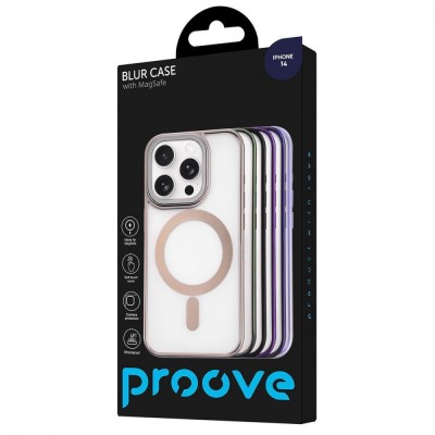Чохол Proove Blur Case with Magnetic Ring iPhone 14 deep purple (PCBCIP140004)