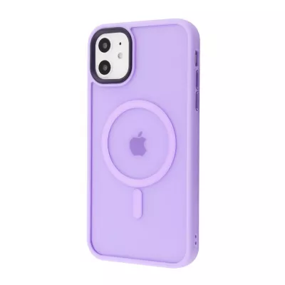 Чохол WAVE Matte Insane Case with Magnetic Ring iPhone 11 light purple