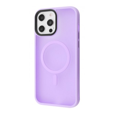 Чохол WAVE Matte Insane Case with Magnetic Ring iPhone 12 Pro Max light purple