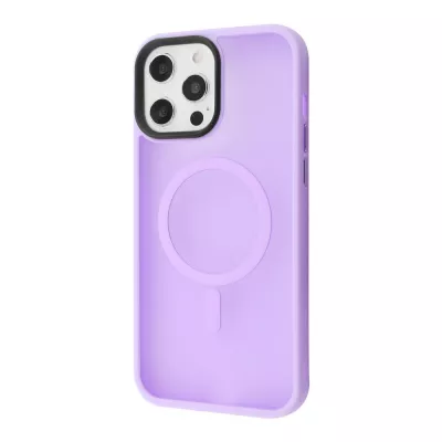 Чохол WAVE Matte Insane Case with Magnetic Ring iPhone 12 Pro Max light purple