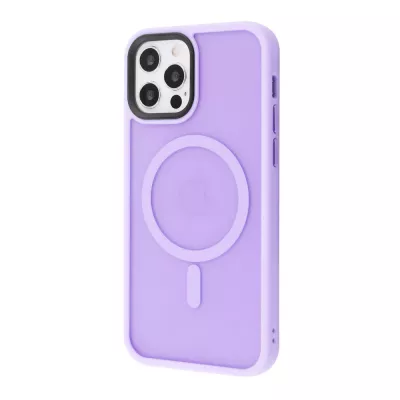 Чохол WAVE Matte Insane Case with Magnetic Ring iPhone 12/12 Pro light purple