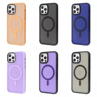 Чохол WAVE Matte Insane Case with Magnetic Ring iPhone 12/12 Pro ultramarine
