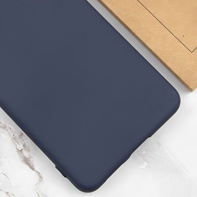 Чохол Silicone Cover Lakshmi Full Camera (AA) для Motorola Moto G75 5G Синій / Midnight Blue