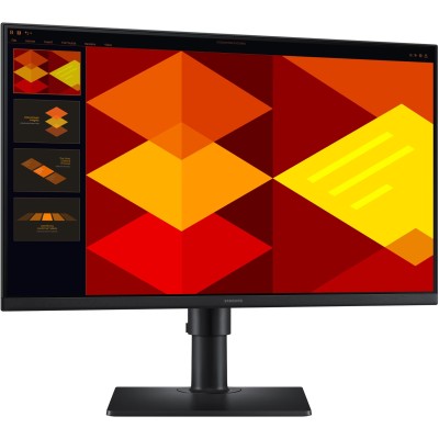 Монітор SAMSUNG LS24D400GAIXCI IPS/FHD/DP/HDMI*2/100Hz/USB*2/Pivot (рідкокристалічний телевізор)